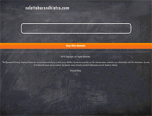 Tablet Screenshot of colettebarandbistro.com